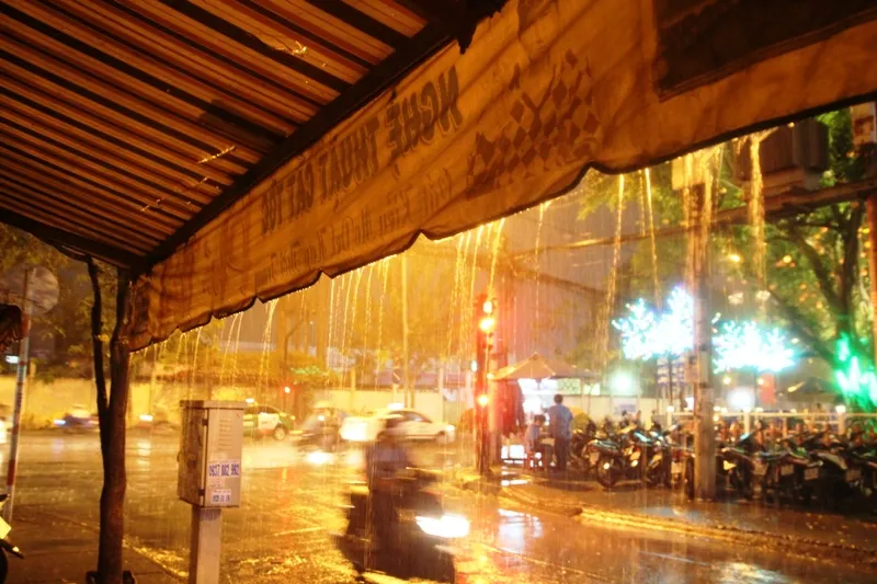 Cơn mưa 'vàng' giải nhiệt cho người dân Sài Gòn ảnh 4